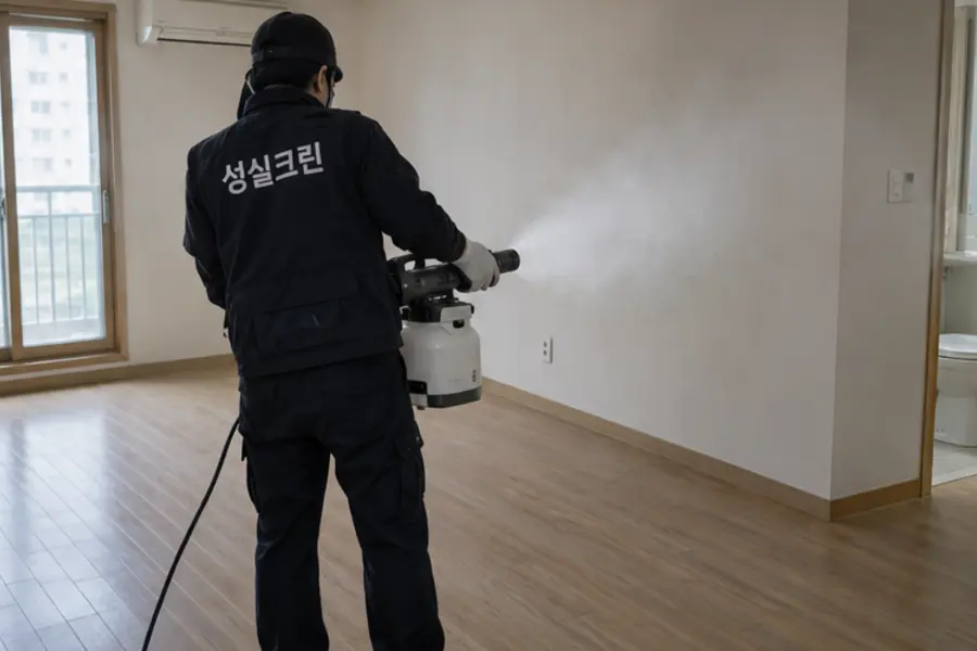 부산북구 쓰레기집청소·유품정리·고독사정리 오염 구역 세척 전문장비 관리