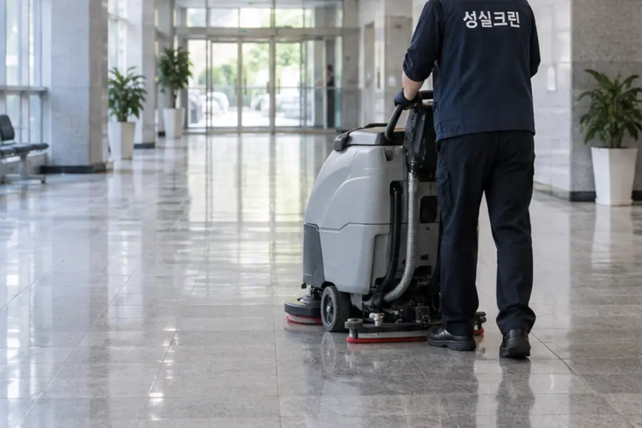 부산 관공서·학교 청소 출입문·접촉면 전문장비 관리